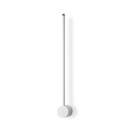 Opviq Sword - 13482 Lámpara de pared blanca de metal